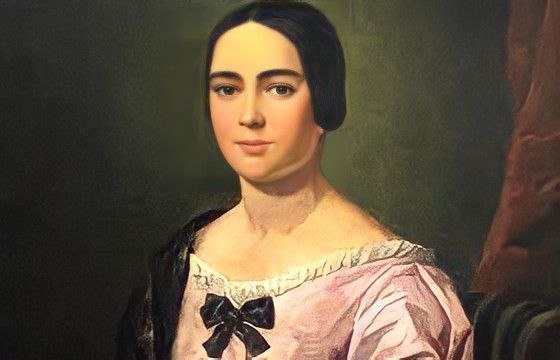 Imagen idealizada de María de la Concepción Palacios y Blanco, madre de Simón Bolívar